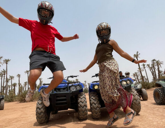 Demi-journée quad Palmeraie Marrakech