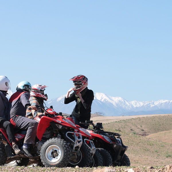Demi-journée Quad au Lac et désert d'Agafay